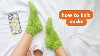 The Ultimate Beginner Guide to Sock Knitting StepbyStep Tutorial [upl. by Erdei]