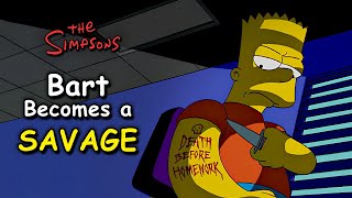 What Happens When Bart Becomes RUTHLESS  The Simpsons Recap [upl. by Mazel687]