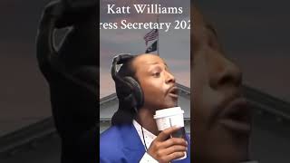 KATT WILLIAMS PRESS SECRETARY INTERVIEW 👀 [upl. by Kataway]