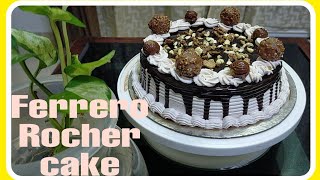 Ferrero Rocher cakehow to make Ferrero Rocher cake1 kg recipe [upl. by Garges354]