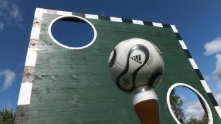 ║►TORWAND CLASSICS    DER BECKENBAUER WEIßBIER KUNSTSCHUß◄ ║ FREESTYLE FUßBALL TRICK [upl. by Eberta]