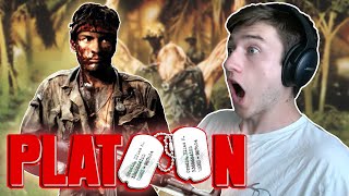 PLATOON 1986 gave me CHILLS  Movie Reaction  FIRST TIME WATCHING [upl. by Ellen]