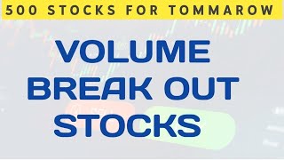 Break out stocks trending stocks stock marketnse indiabsc indiadalal street [upl. by Muslim479]