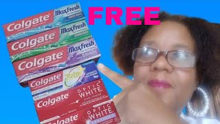 How to get Free Colgate Toothpaste at Rite Aid [upl. by Niroht]