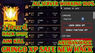 GRINGO XP SAFE  OB46 FF HACK  FREE FIRE MOD MENU  GRINGO XP SAFE  FF HACK [upl. by Ajssatsan]