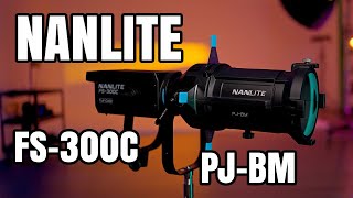 nanlite FS300C PJBM Recensione [upl. by Ennaeed]