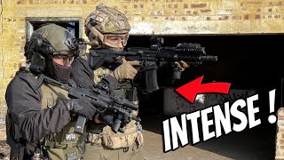 Airsoft Assault Team DOMINATES in CQB Intense GBBR Gameplay [upl. by Annhoj579]