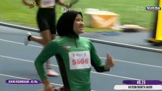 SUKMA 2022  4X100M WANITA AKHIR [upl. by Julianna]