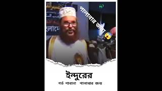 ইন্দুরের গদ্য পাবানা পালাবার জন্য 💯 মাওলানা দেলোয়ার হোসেন সাঈদী Maulana Delwar Hossain Saidi waz [upl. by Konikow]