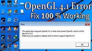 How to fix OpenGL 41 error in Rules of Survival 100 working [upl. by Nycila930]