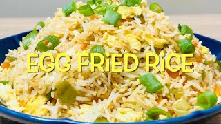 Egg Fried Rice  A Super Easy Egg Fried Rice That You Can Prep And Cook In 10 Minutes [upl. by Llennej]