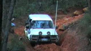 Daves Monster Landcruiser 80 Series 24valve 1HDFT Turbo Diesel climbing L300 Hill Mundaring [upl. by Virgilio]