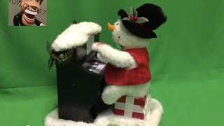 TL Toys Piano Playing Snowman [upl. by Ecinhoj]