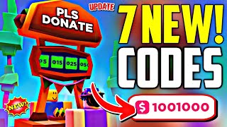 ⚠️UPD CODES⚠️PLS DONATE REDEEM CODES 2024  PLS DONATE CODES [upl. by Gunter368]