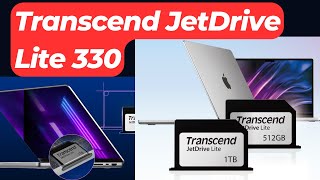 Unboxing  Transcend JetDrive Lite 330 for MacBook Pro and MacBook Air [upl. by Haldas]