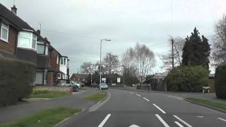 Driving Along Bromyard Road Tudor Way amp Drake Avenue Worcester Worcestershire England [upl. by Ashleigh825]