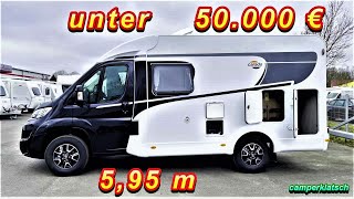 Carado Van V132 ED15 🔥 2022 🔥 günstige Wohnmobile unter 50000 € ❗️Camper unter 6 m ❗️Test Roomtour [upl. by Ahsitel]