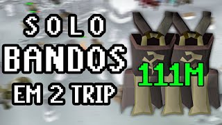 LIVE SOLO BANDOS 90 BOFA METHOD  111m loot full trip  PTBR  OSRS [upl. by Ahseyd]