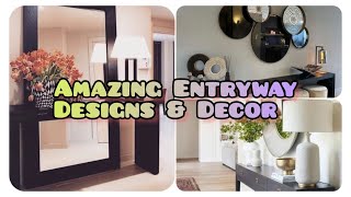 Delightful First Impression of Your Home Beautiful Entryway Decor  Fantastic Cozy Home Decor [upl. by Ecaj]