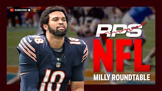 NFL DraftKings Tournament Picks amp Strategy  WEEK 5  105  NFL Milly Roundtable [upl. by Schoenberg474]