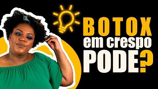 A VERDADE SOBRE B0TOX EM CABELO CACHEADO E CRESPO BTOX CAPILAR [upl. by Todd]