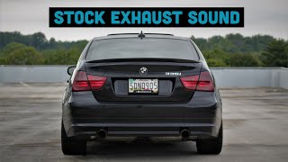 E90 335i Stock Exhaust N55 Sound [upl. by Eloccin]