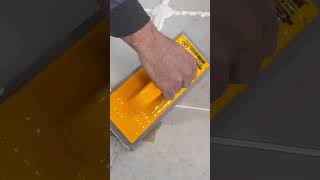 Remember this trick for grouting tiles [upl. by Hen]