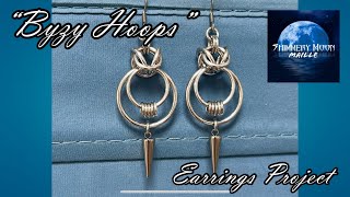 Byzy Hoops Earrings Project [upl. by Hortensa]