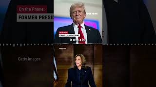 Donald Trump reacts to his opponent Kamala Harris acceptance speech at the DNC [upl. by Hafeetal]