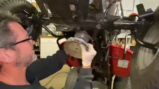 How to Install Transmission Drive Belt Craftsman Lawn Tractor [upl. by Elvira]