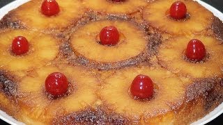 Receta Tarta de piña fácil  Recetas de cocina paso a paso tutorial Loli Domínguez [upl. by Karola]