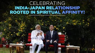 PM Modi amp PM Kishida bond over tea amp snacks at Buddha Jayanti Park [upl. by Halona927]