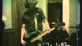 Nirvana live at Krists mothers house 1988 Aberdeen Washington Part 12 [upl. by Goldfarb950]