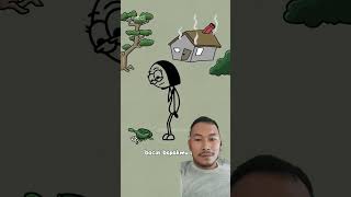 Cucu Durhaka Bah  funny cartoon animation comedy viralvideo shorts fyp [upl. by Christi468]