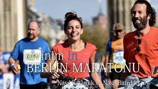 Berlin Maratonu  42km  Nasıl başladık ve bitirdik [upl. by Novyar323]