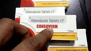 Albendazole tablet  albendazole tablets uses  albendazole side effects [upl. by Hosfmann]