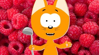 Yummy Food  Meow Meow Kitty Nursery rhymes and kids songs [upl. by Pedrotti148]