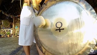 Gong Meditation at Orion Healing Koh Phangan with Gong Master Kosma Solarius [upl. by Aubert735]