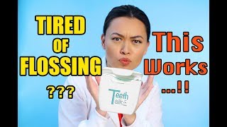 Sick of Flossing the Traditional Way A Dentist reviews the Water Flosser [upl. by Enimzzaj]