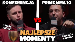 KONFERENCJA PRIME MMA 10  NAJLEPSZE MOMENTY Daniel Magical vs Marcin Rafonix [upl. by Nivram675]