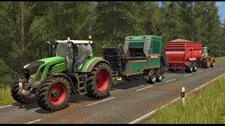 Lets Play  LS17  FORST  Arbeiten auf der Ebsdorfer Heide 2 Multiplayer [upl. by Enobe]