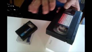 Transfer VHSC Tape to a Standard VHS Cassette [upl. by Wivinah]