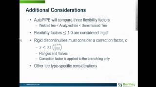 Improving Stress Intensification and Flexibility Analysis with ASME B31J [upl. by Yancey]