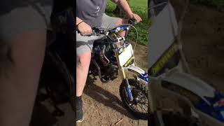 M2R 125cc Pitbike final test run [upl. by Phipps522]