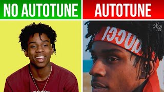 Polo G Finer Things  AUTOTUNE VS NO AUTOTUNE Genius [upl. by Arodnahs]