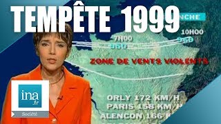 Isabelle Martinet quotLa tempête de 1999quot  Archive INA [upl. by Mcgean873]