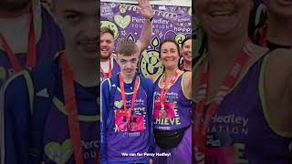 Running the Great North Run 2024 🏃🥇  TeamPercyHedley gnr GreatNorthRun running [upl. by Edholm]