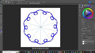 Mandala Symmetry in Photoshop [upl. by Gerger]