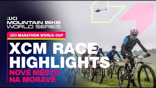 XC Marathon World Cup Highlights  UCI Mountain Bike XCM Nove Mesto na Morave [upl. by Ayoj]