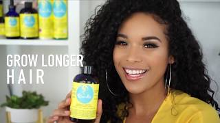 Grow Longer Hair with CURLS Blissful Lengths Liquid Hair Growth Vitamin [upl. by Enived]